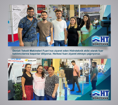 EGE TMF Denizli Tekstil Makineleri Fuarı'nı ziyaret ettik