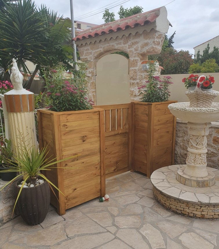 jardinière avec portillon tarif 360€