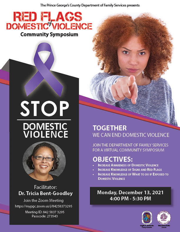 Domestic Violence = Learning about Red Flags