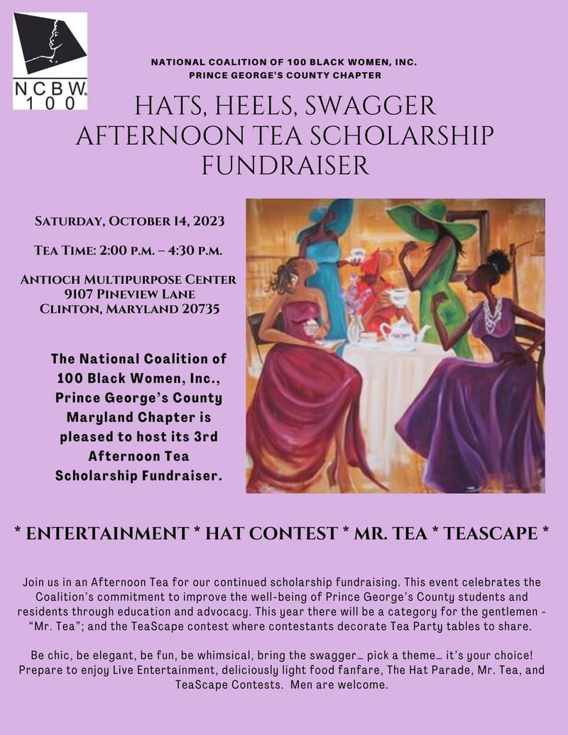 3rd Annual Tea Fundraiser for Scholarships