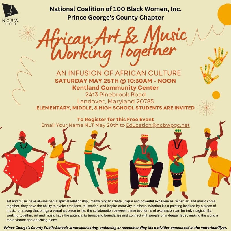 African Art & Music Working Together