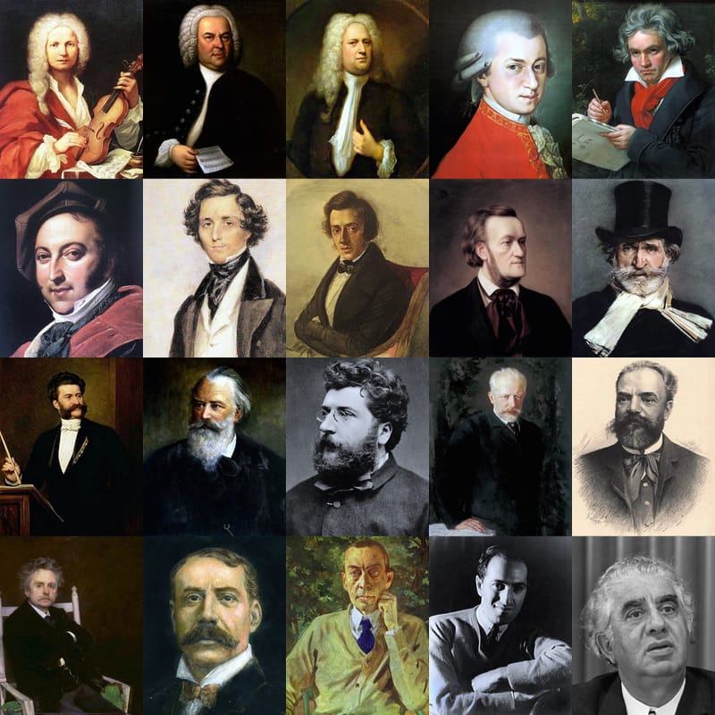 General information about world music and composers