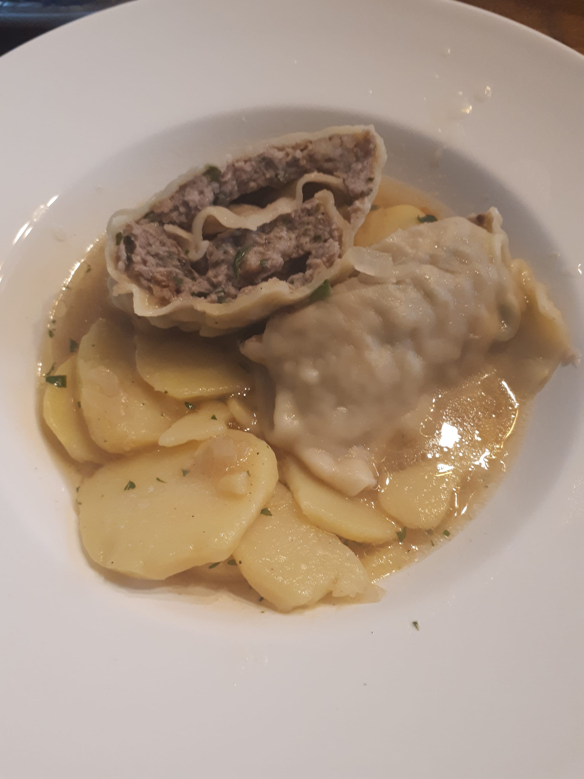 Brennessel-Maultaschen