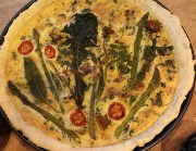 Frühlings Tarte mit Wildkräutern