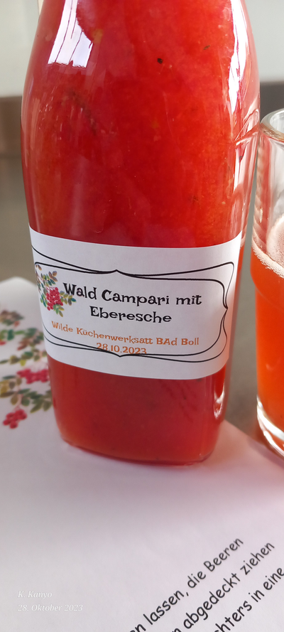 Waldcampari aus Eberesche