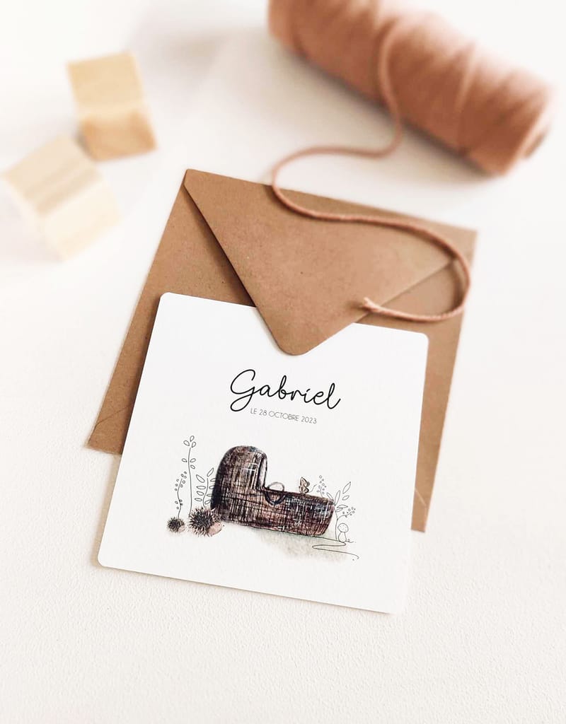 FORFAIT N°1 : "Le Faire part à personnaliser " 