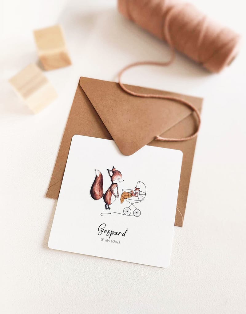 FORFAIT N°1 : "Le Faire part à personnaliser " 