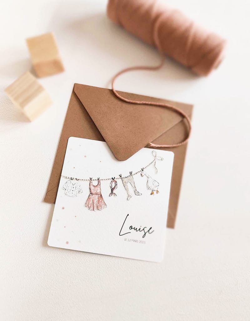 FORFAIT N°1 : "Le Faire part à personnaliser " 