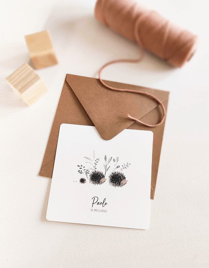 FORFAIT N°1 : "Le Faire part à personnaliser " 