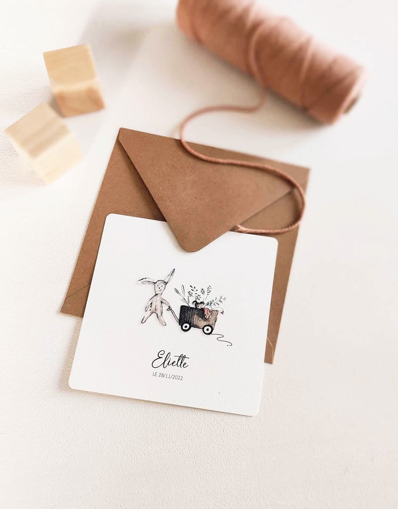 FORFAIT N°1 : "Le Faire part à personnaliser " 