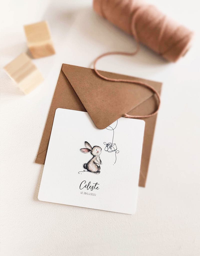 FORFAIT N°1 : "Le Faire part à personnaliser " 