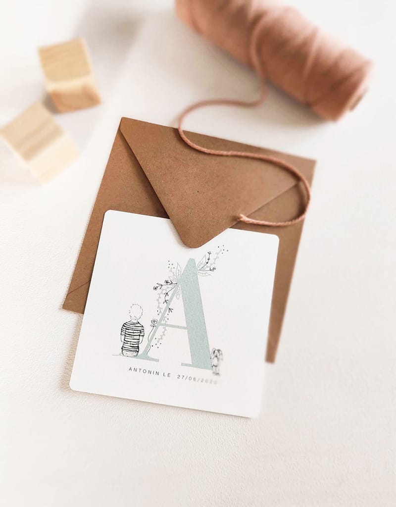 FORFAIT N°1 : "Le Faire part à personnaliser " 