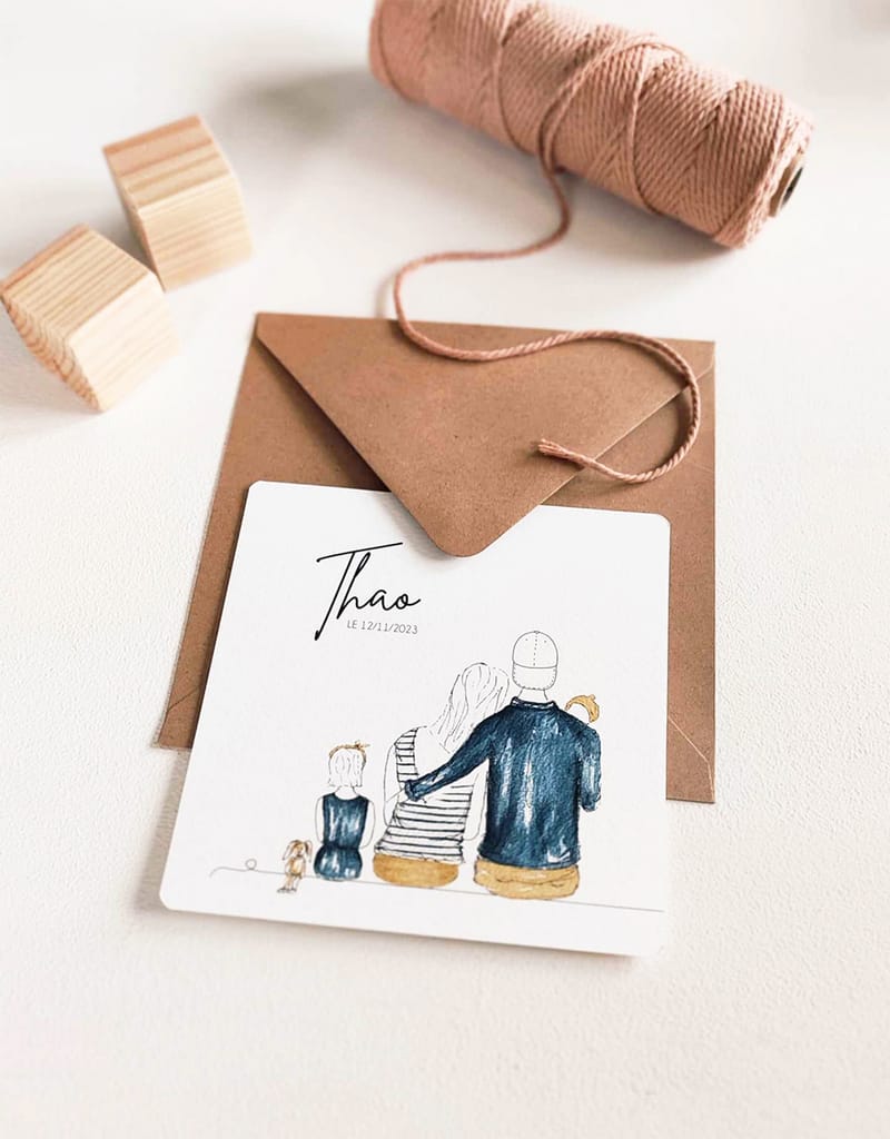 FORFAIT N°1 : "Le Faire part à personnaliser " 