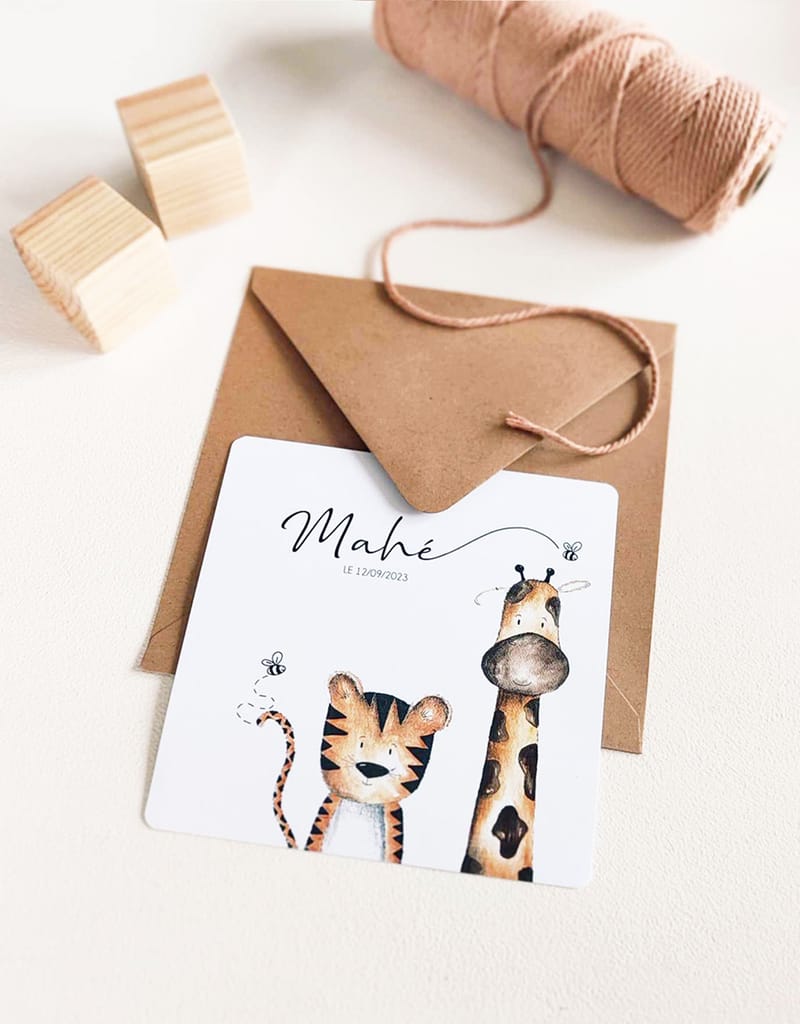 FORFAIT N°1 : "Le Faire part à personnaliser " 