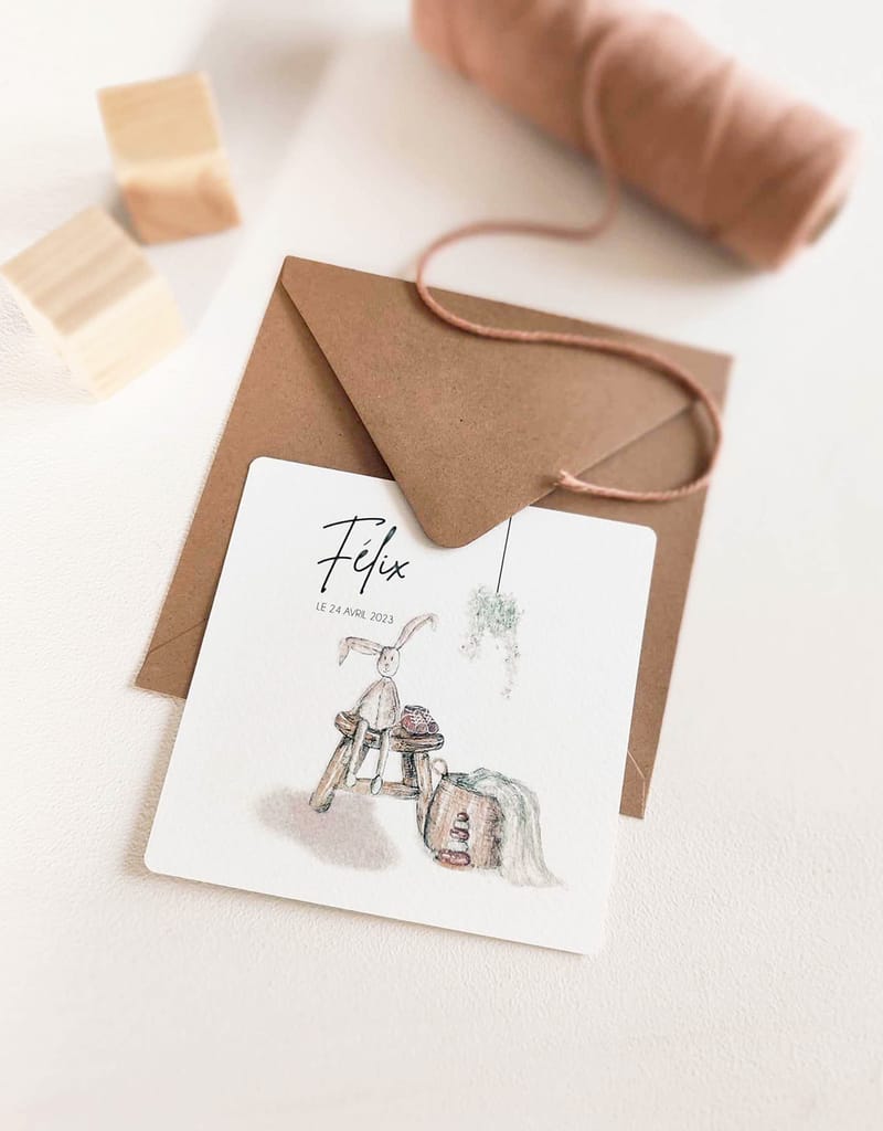 FORFAIT N°1 : "Le Faire part à personnaliser " 