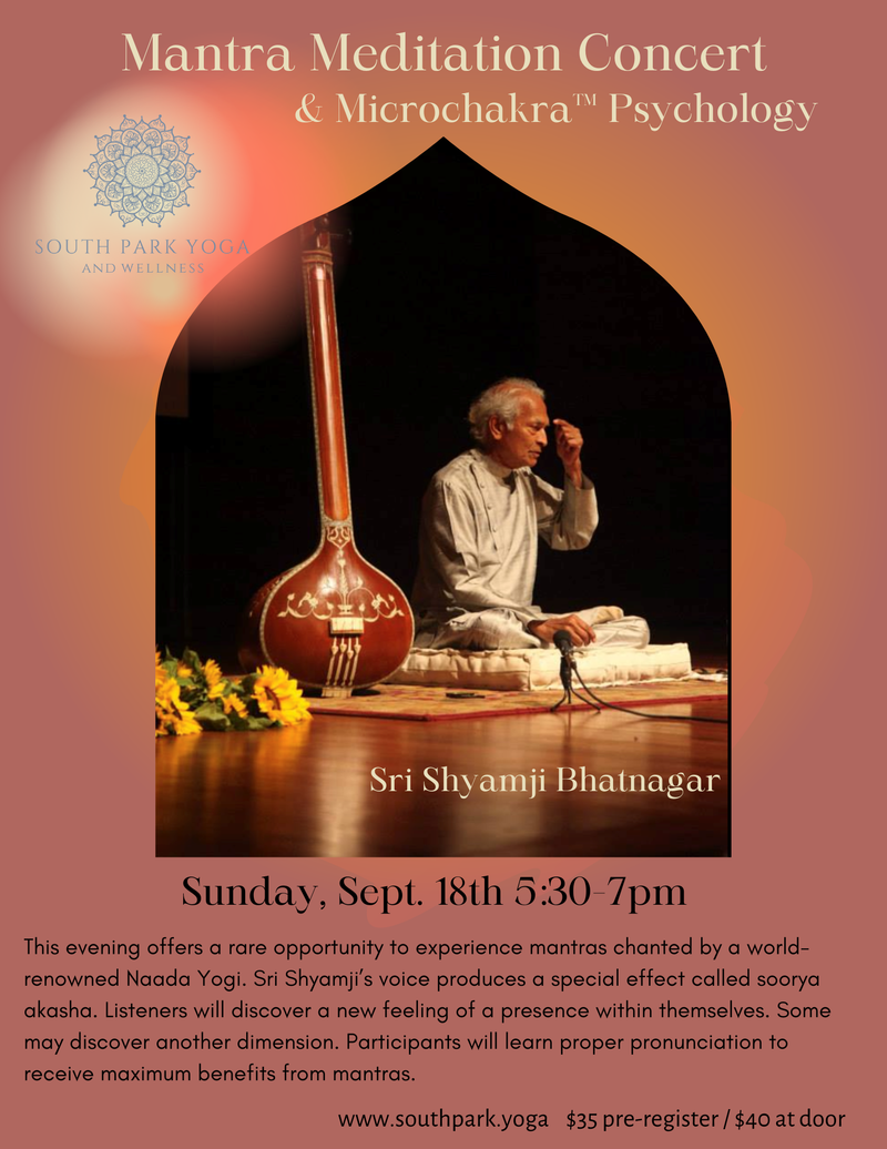 Live Mantra Meditation Concert in San Diego, California