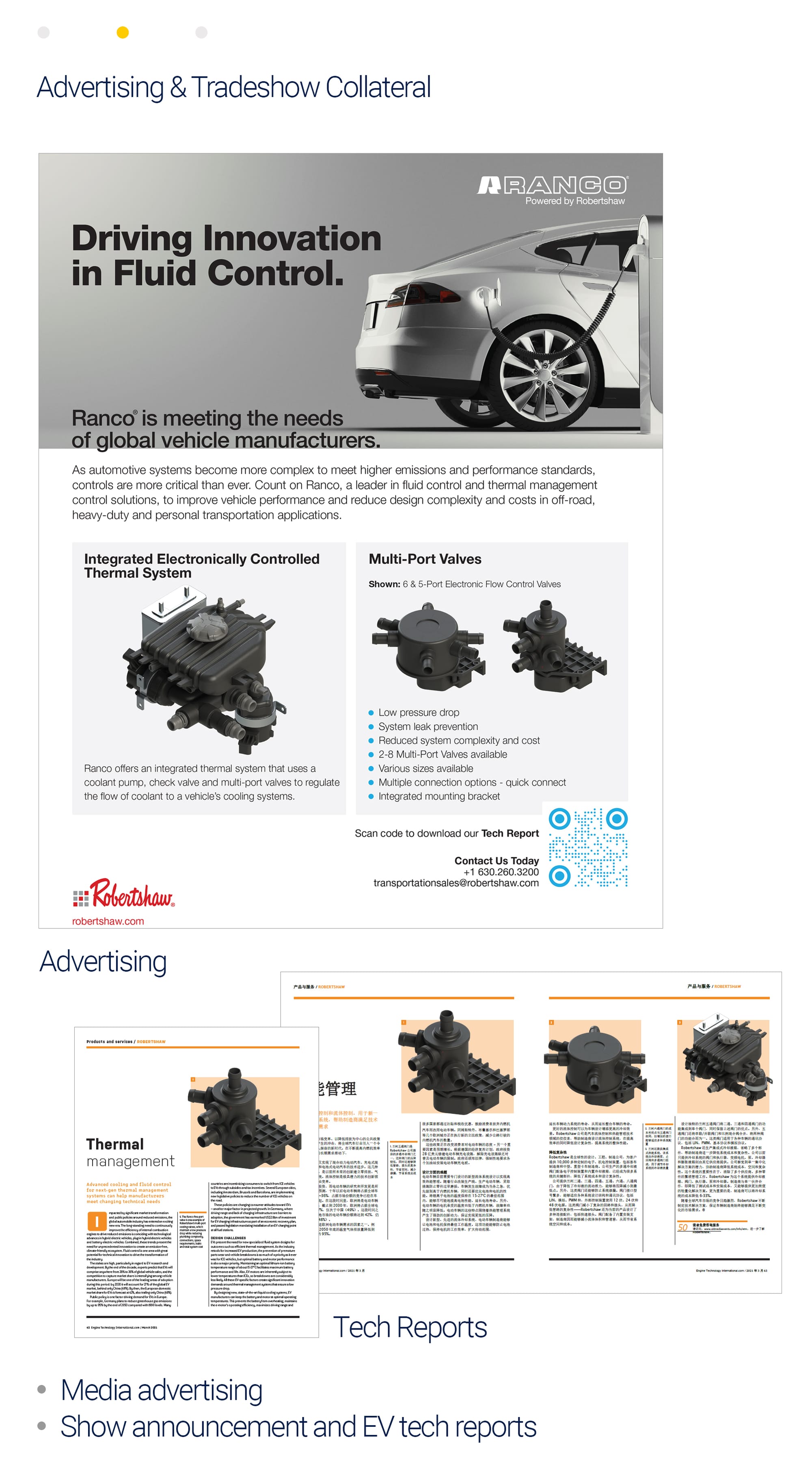 Electric Vehicle Cooling and Fluid Control