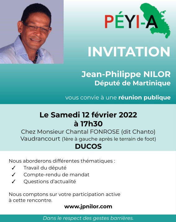 Réunion publique DUCOS