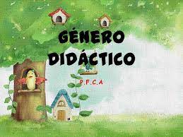 Género Didáctico