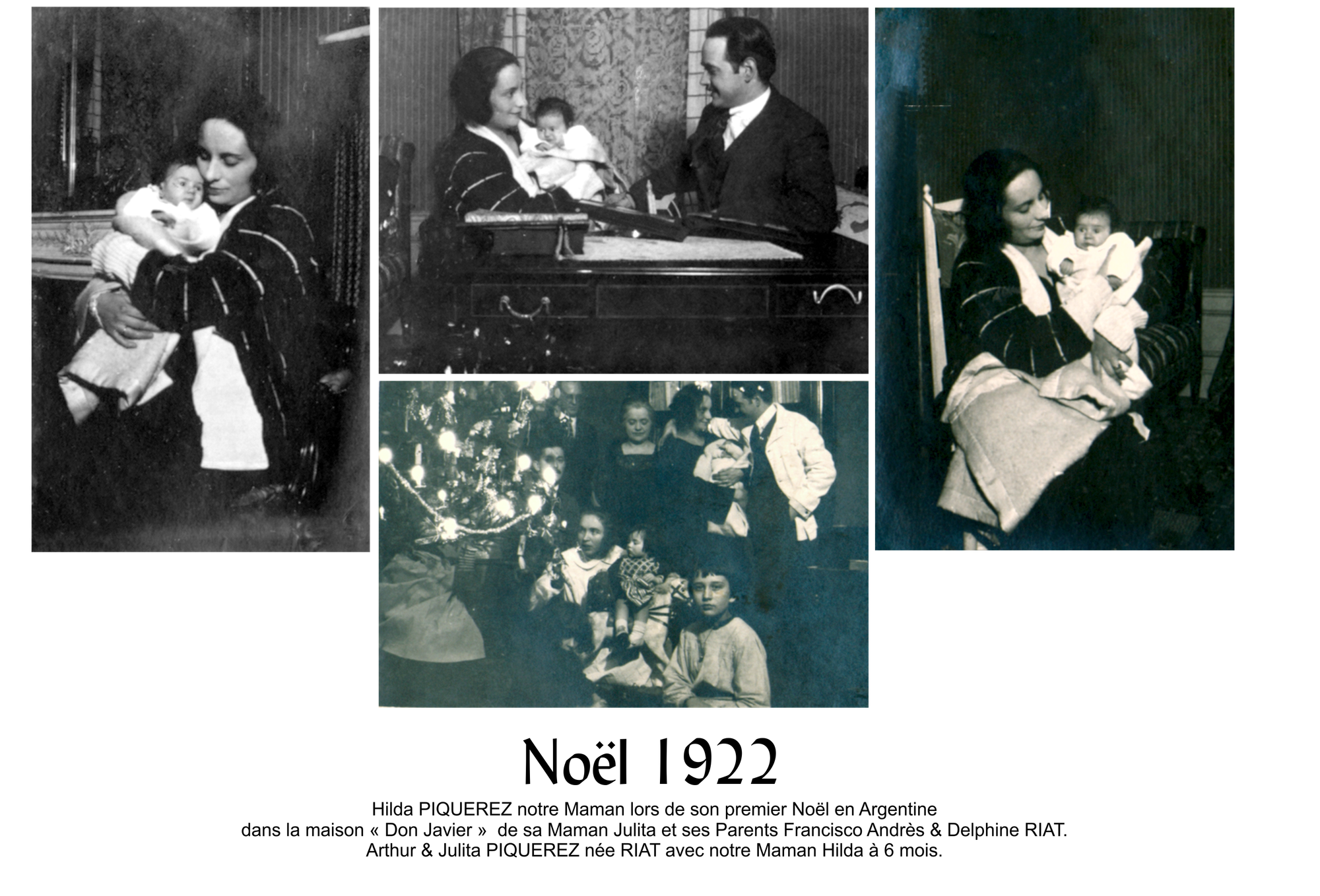 Hilda PIQUEREZ notre Maman.