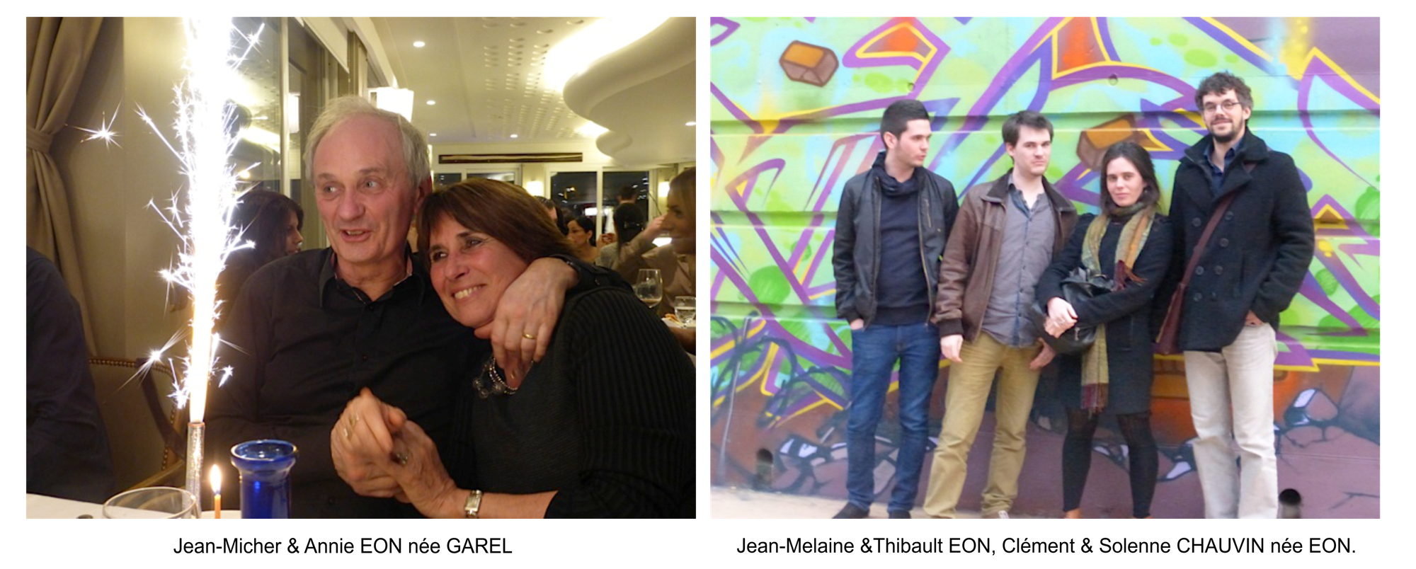 Photos Famille EON Michel & Carmen