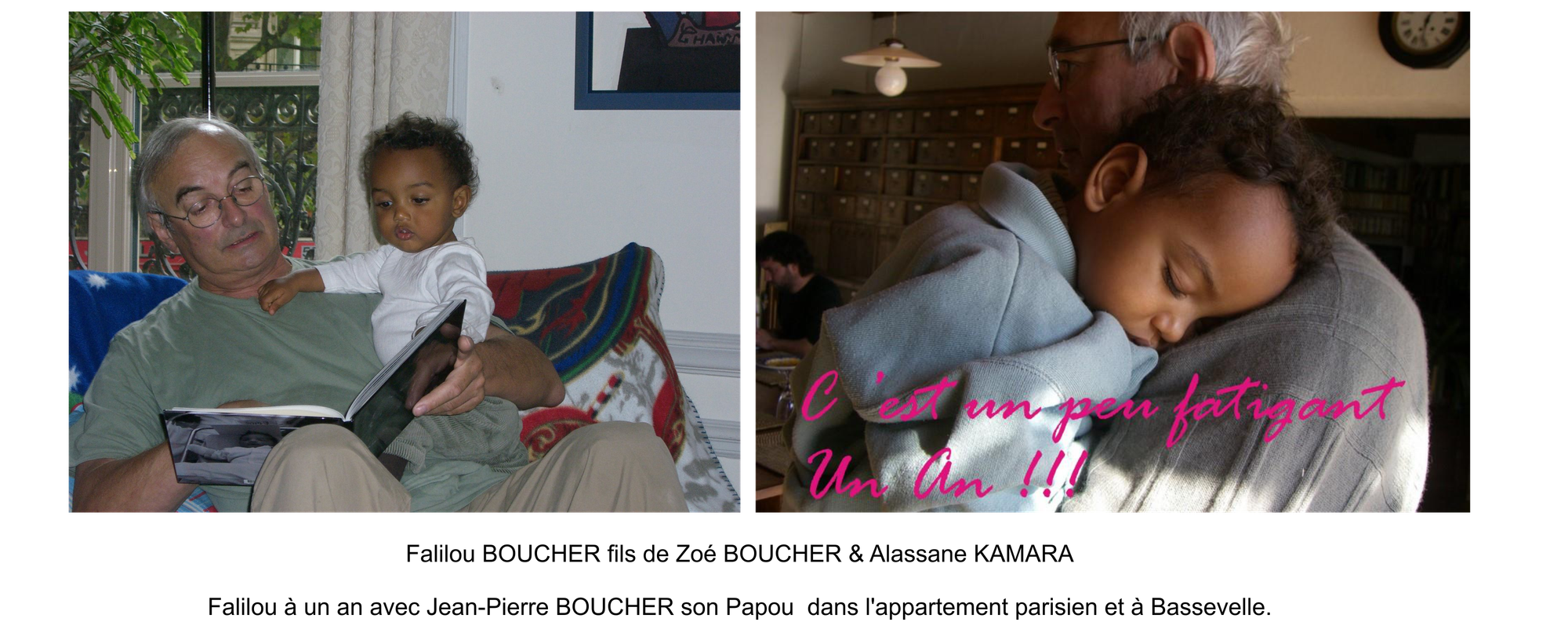 Photos Famille BOUCHER Jean-Pierre & Aleth