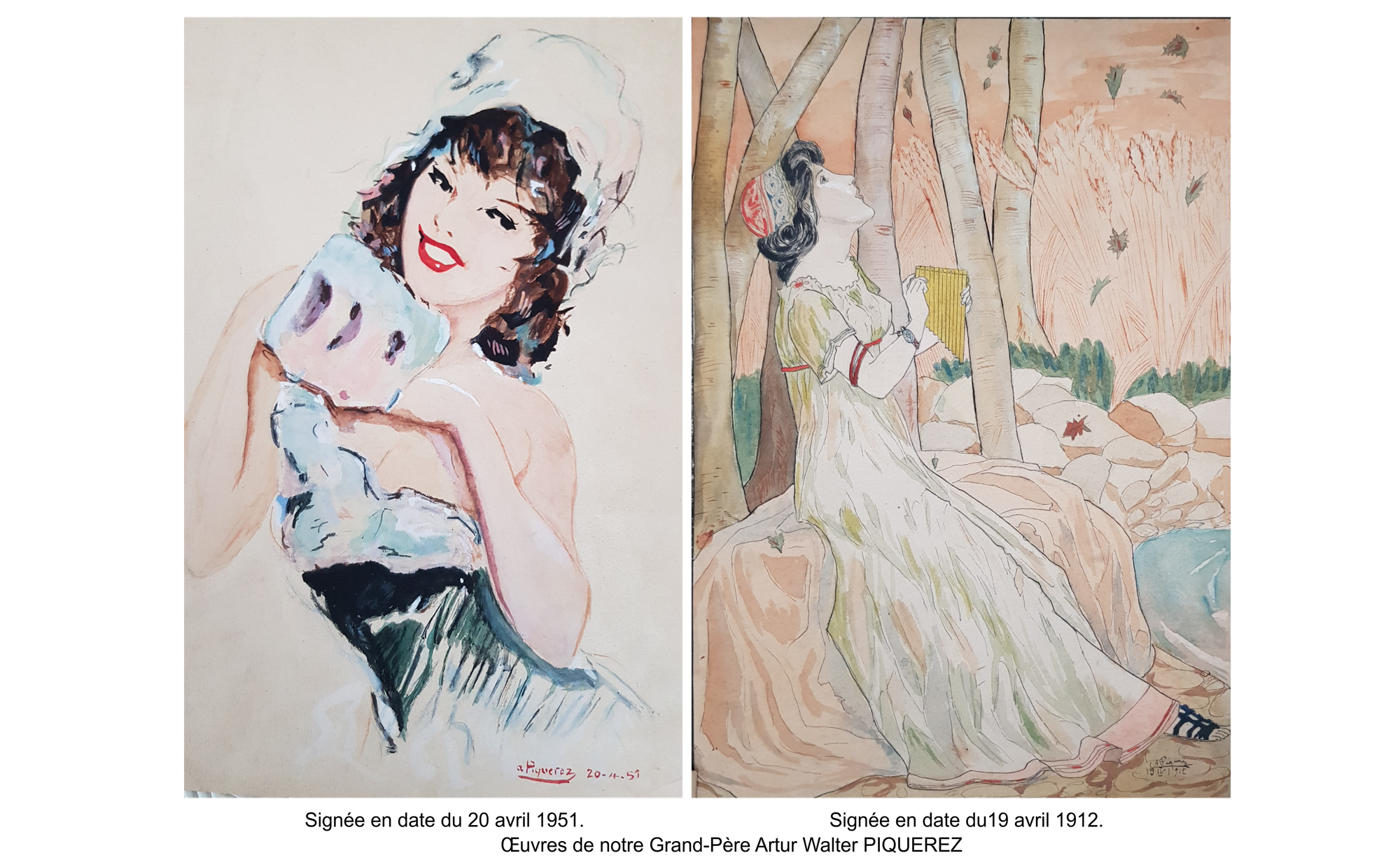 Famille PIQUEREZ Arthur & Julita