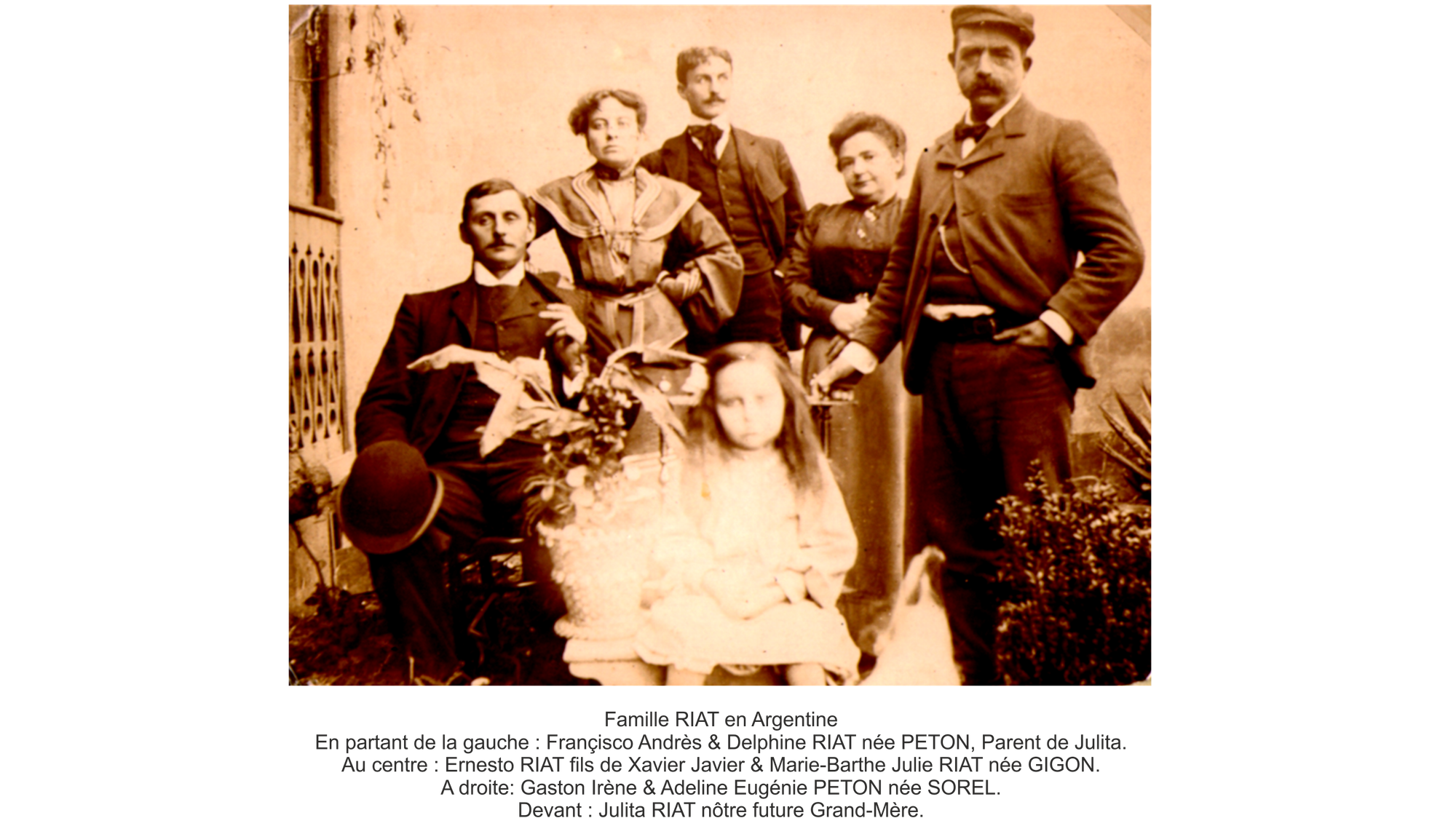 Photos Famille RIAT et GIGON