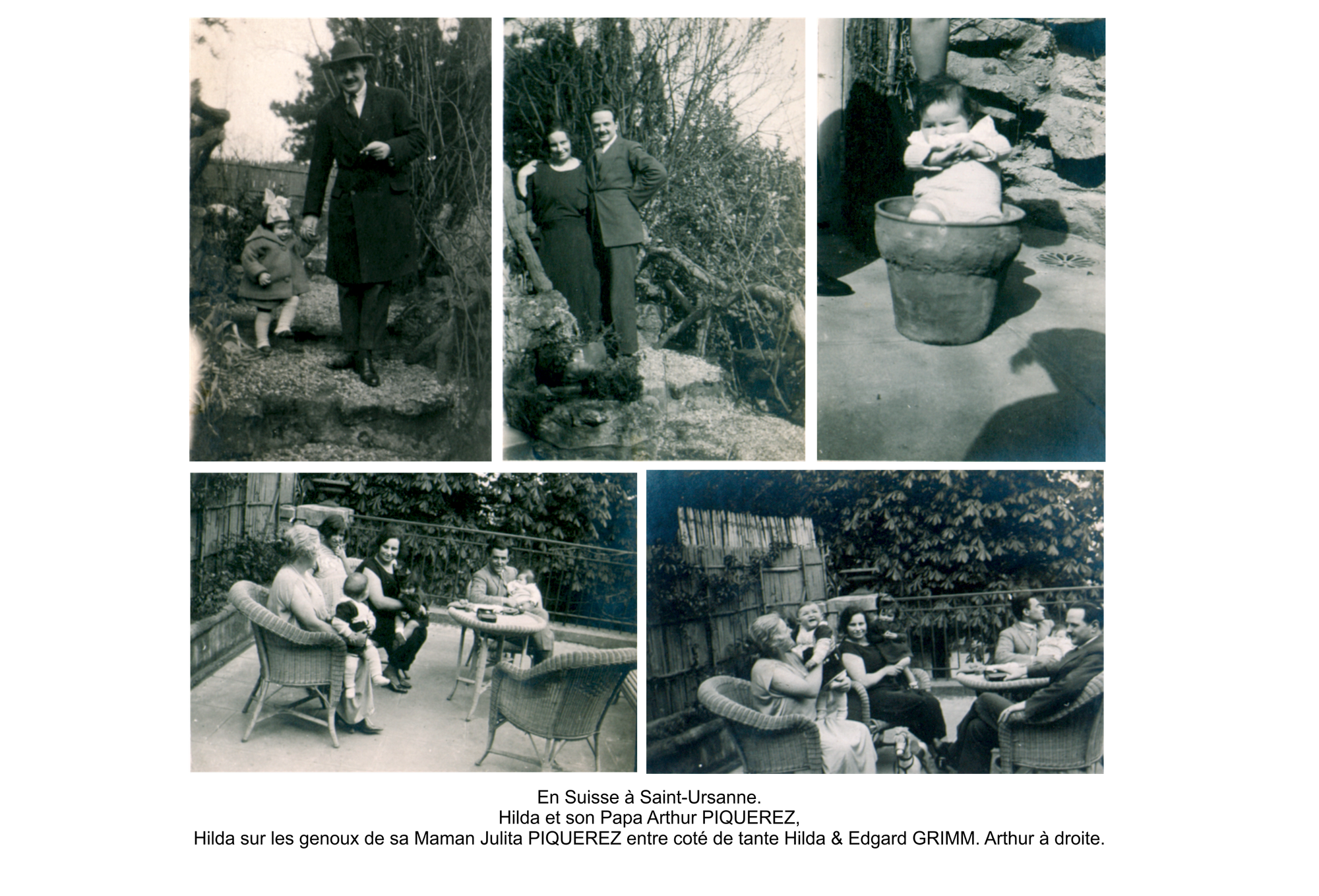 Famille GRIMM Edgard & Hilda