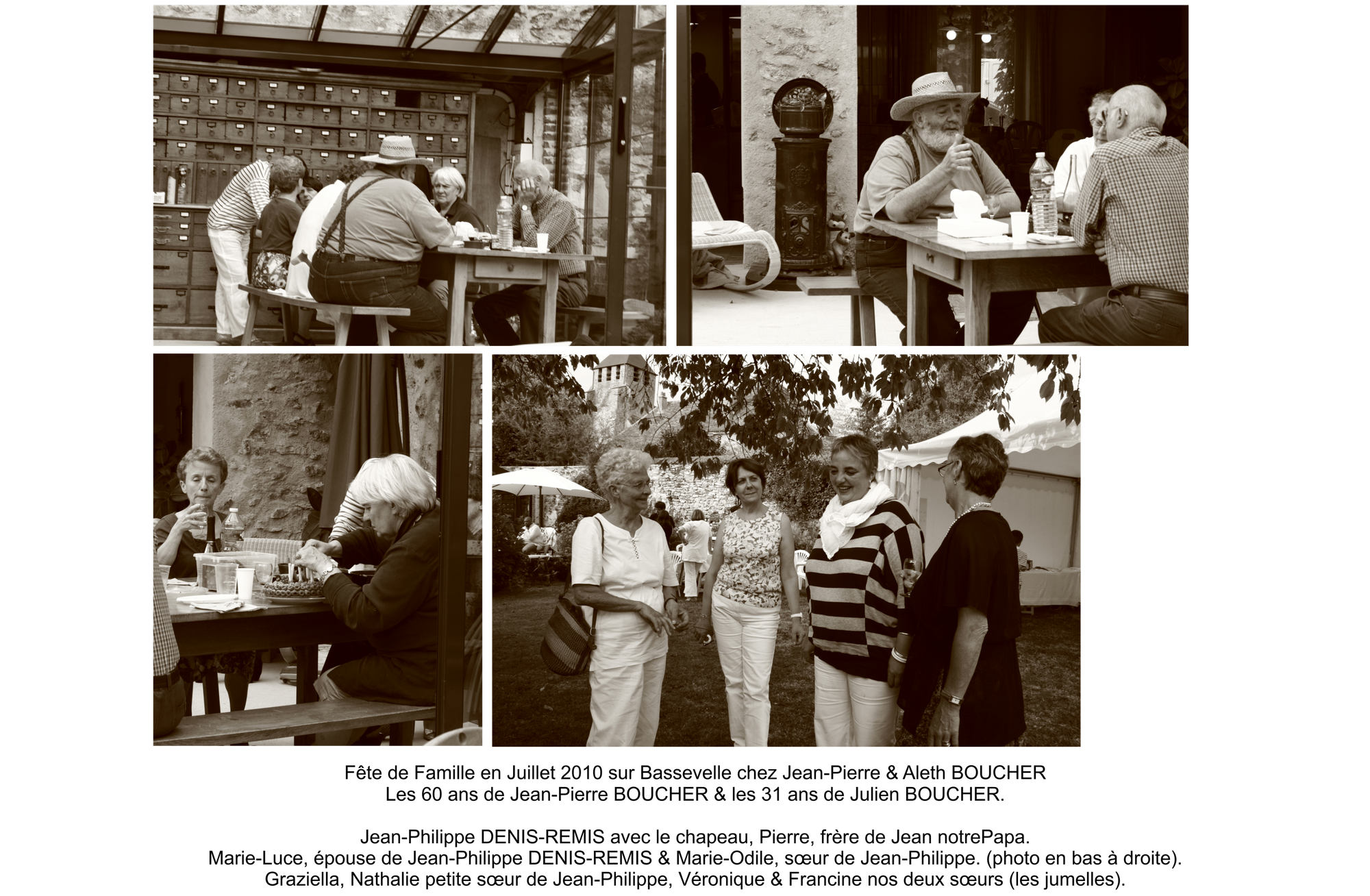 Photos Famille BOUCHER Jean-Pierre & Aleth