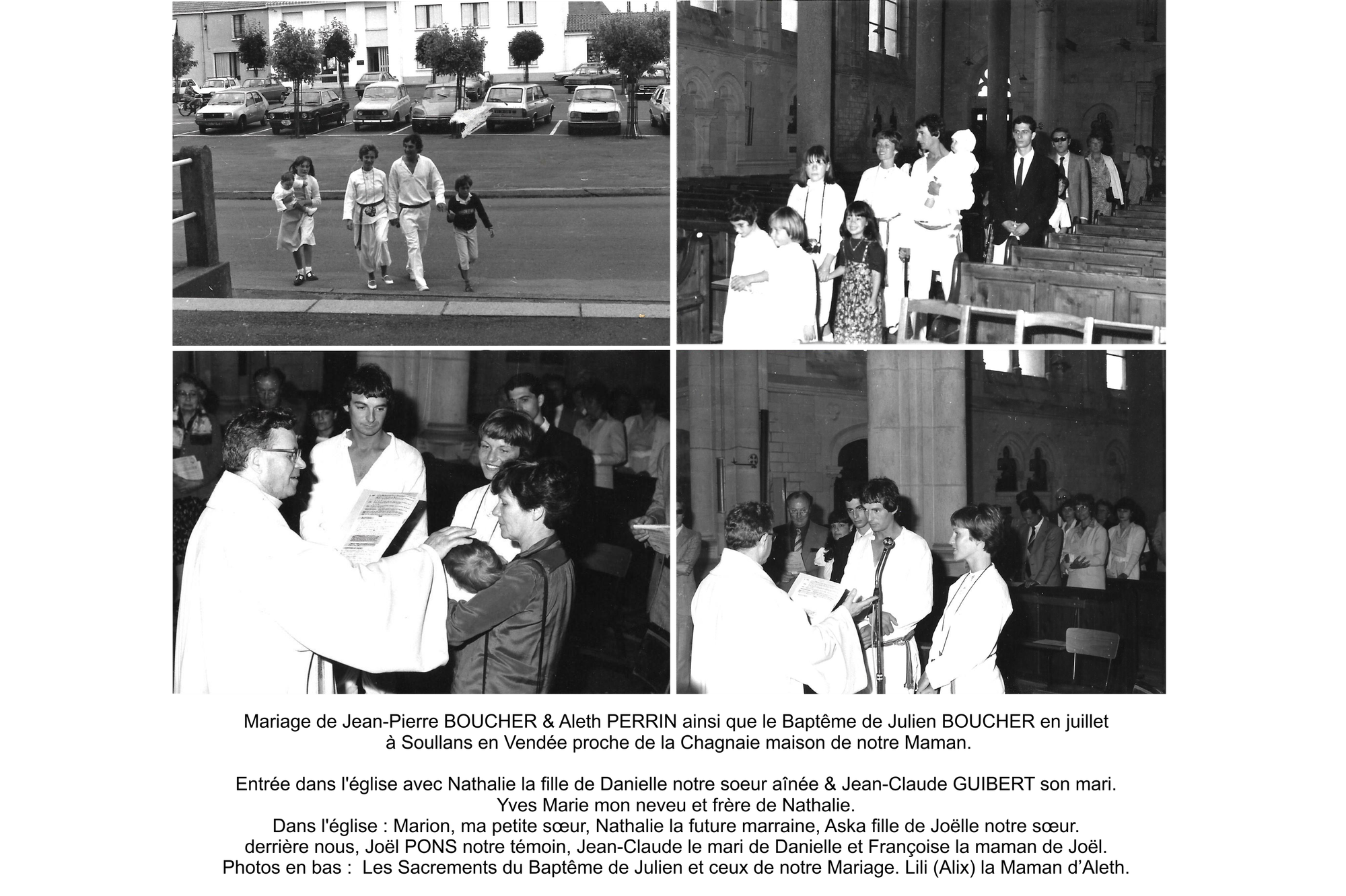 Photos Famille BOUCHER Jean-Pierre & Aleth