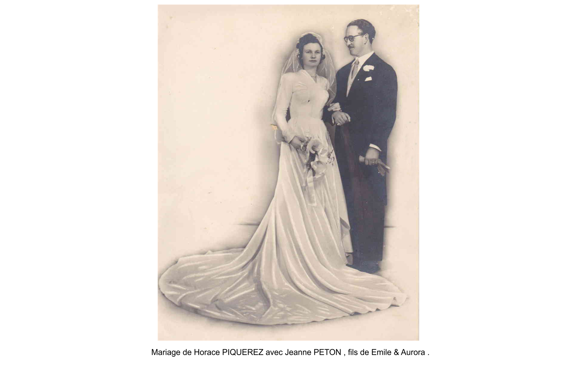 Photos Famille  PIQUEREZ Horace & Jeanne