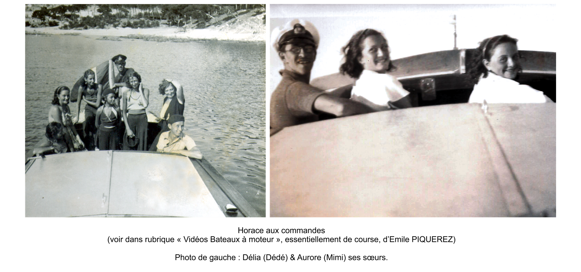 Photos Famille  PIQUEREZ Horace & Jeanne