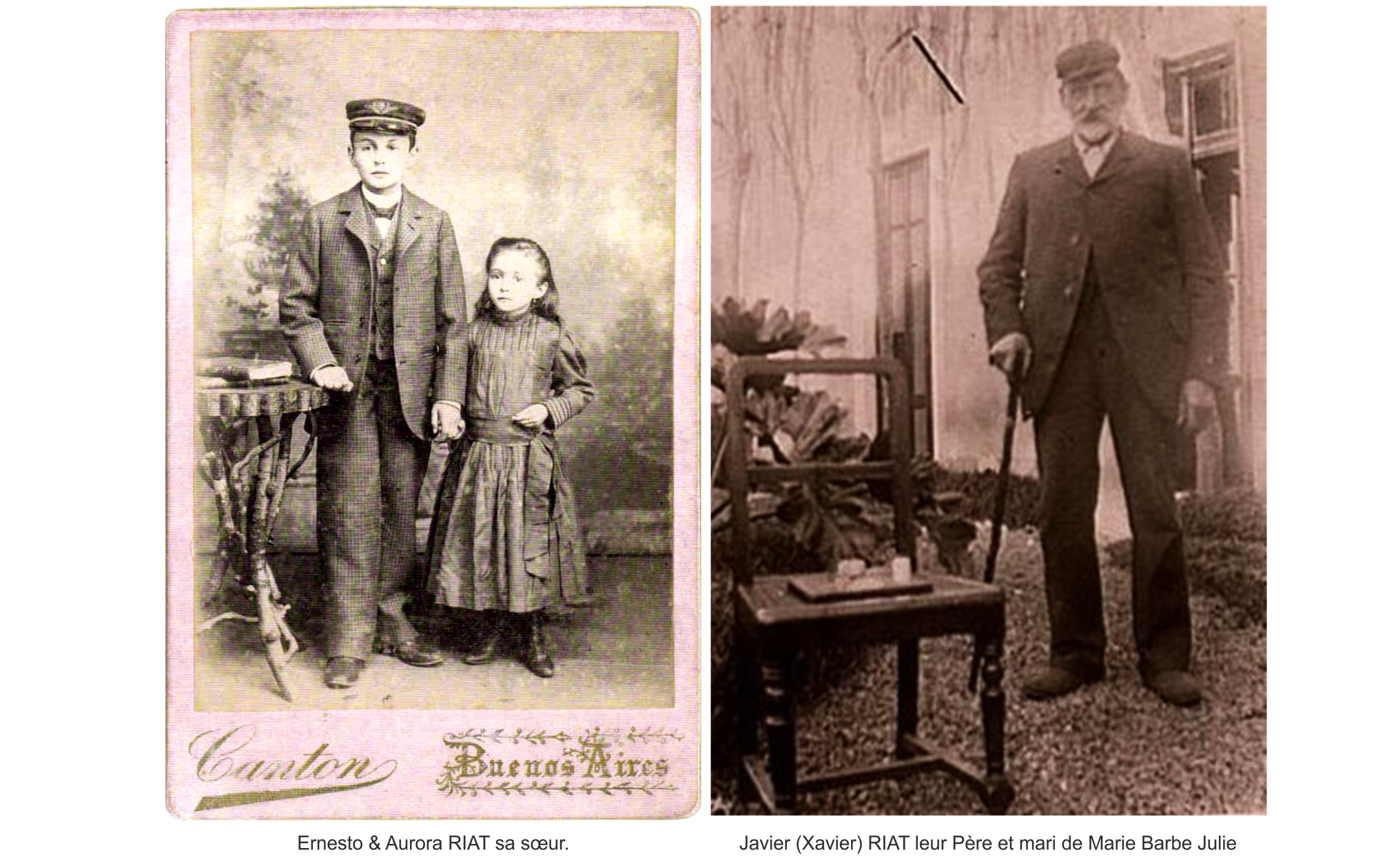 Photos Famille RIAT et GIGON