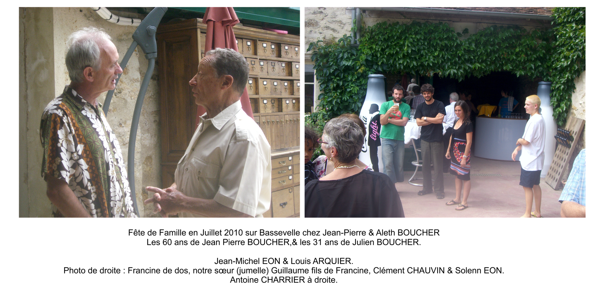 Photos Famille EON Michel & Carmen