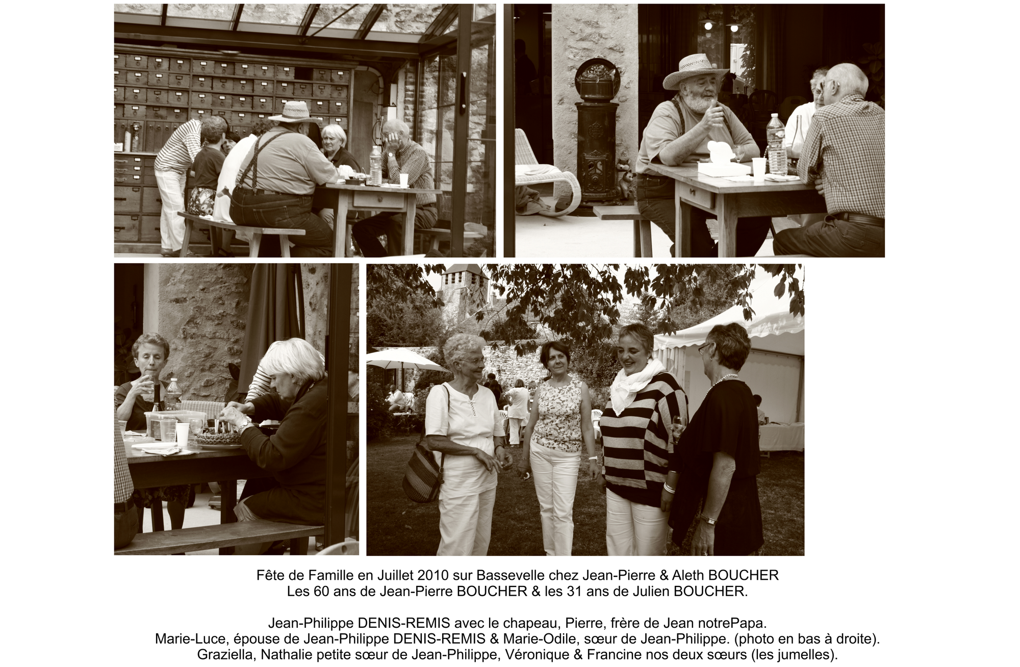 Fête sur BASSEVELLE 70 ans de Jean-Pierre