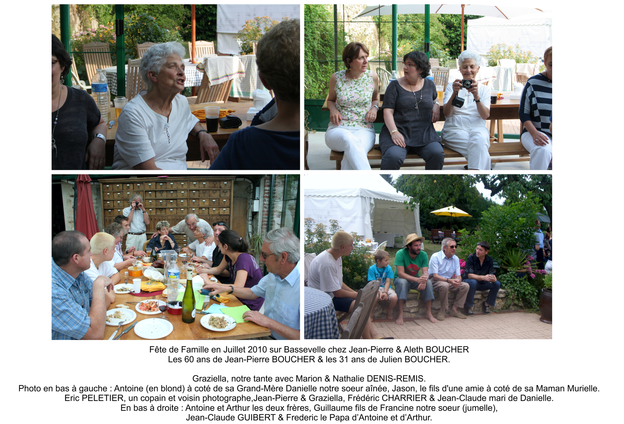 Fête sur BASSEVELLE 70 ans de Jean-Pierre