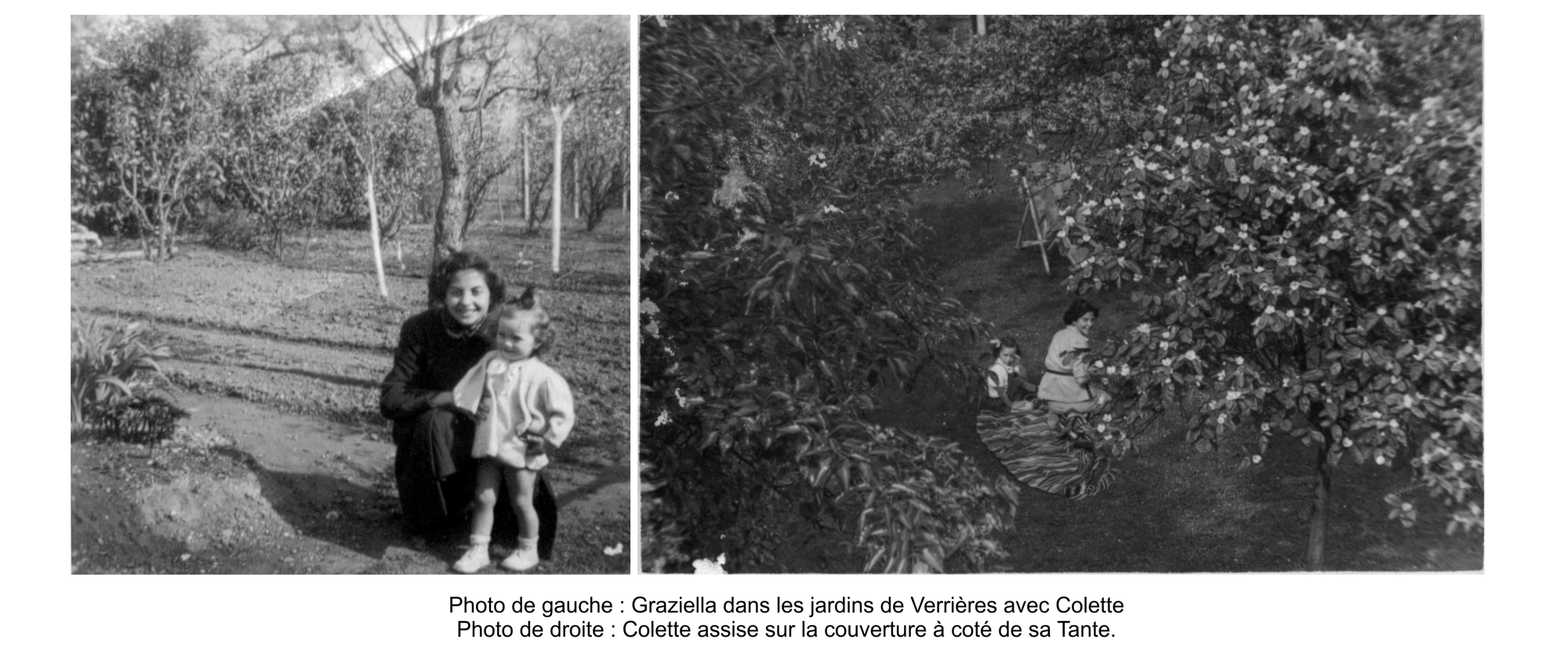 Graziella à Verrières-le-Buisson chez sa sœur Hilda. 