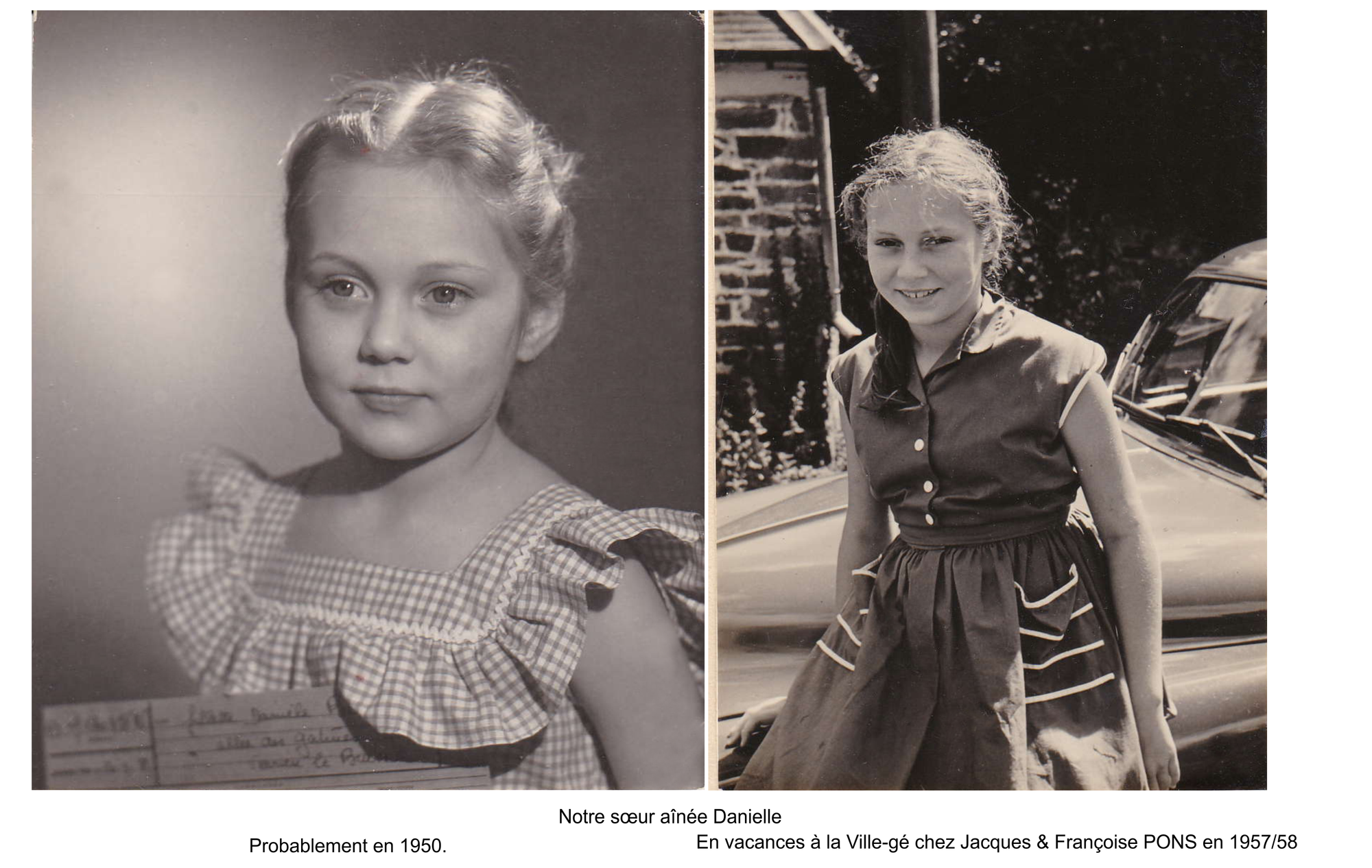 Danielle notre sœur ainée. 