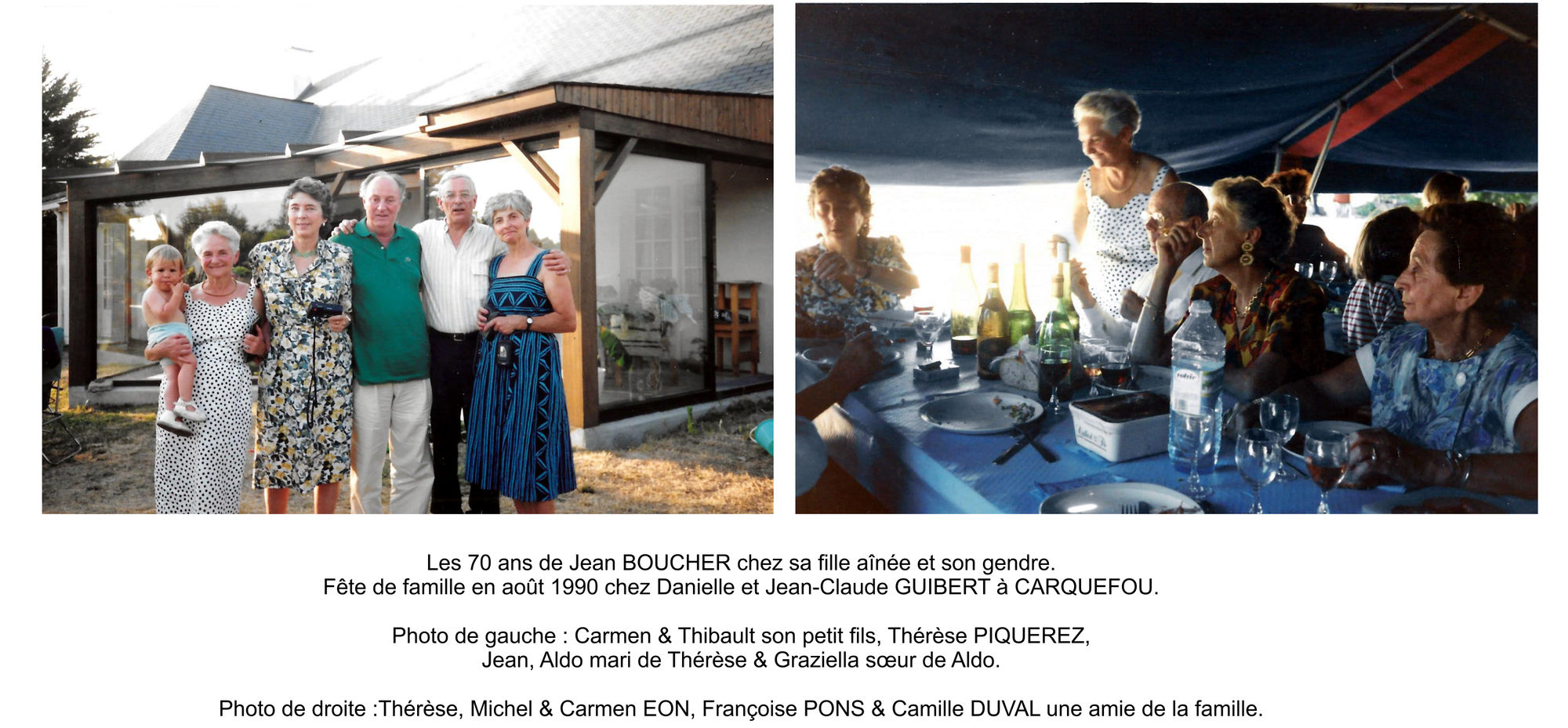 Photos Famille BOUCHER Jean & Hilda