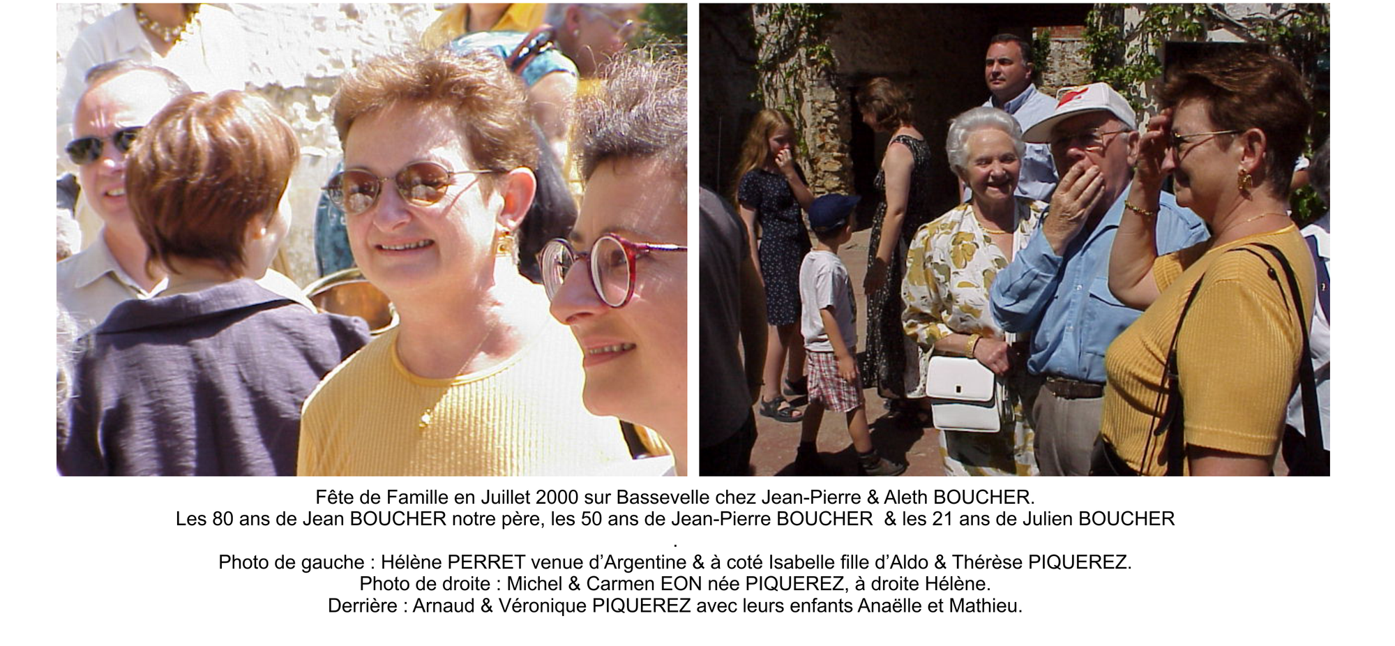 Photos Famille BOUCHER Jean & Hilda