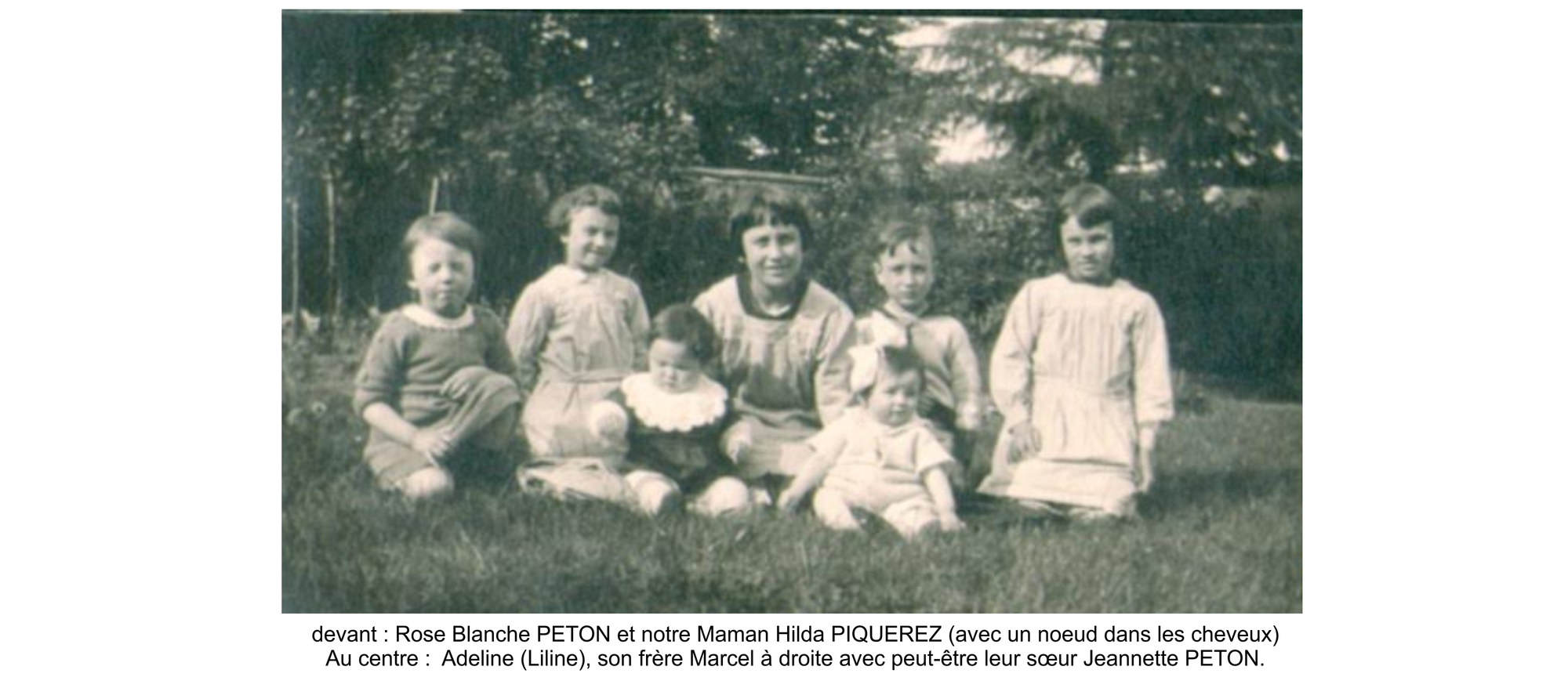 Hilda PIQUEREZ notre Maman.