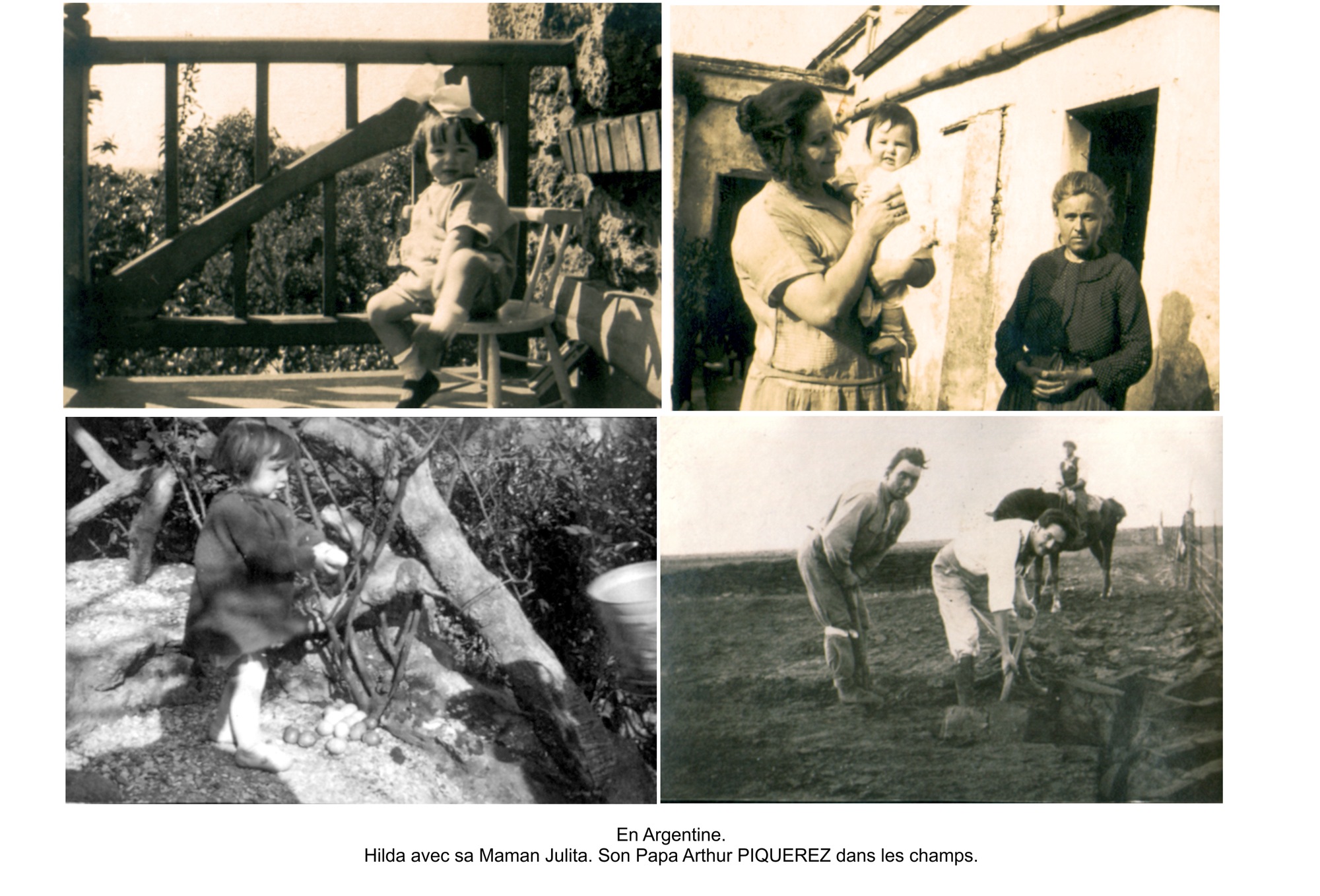 Hilda PIQUEREZ notre Maman.