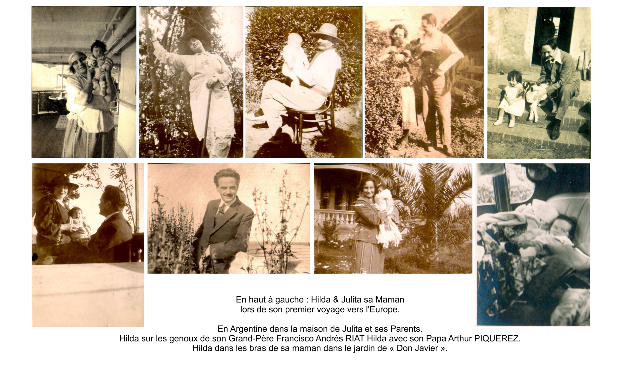 Hilda PIQUEREZ notre Maman.