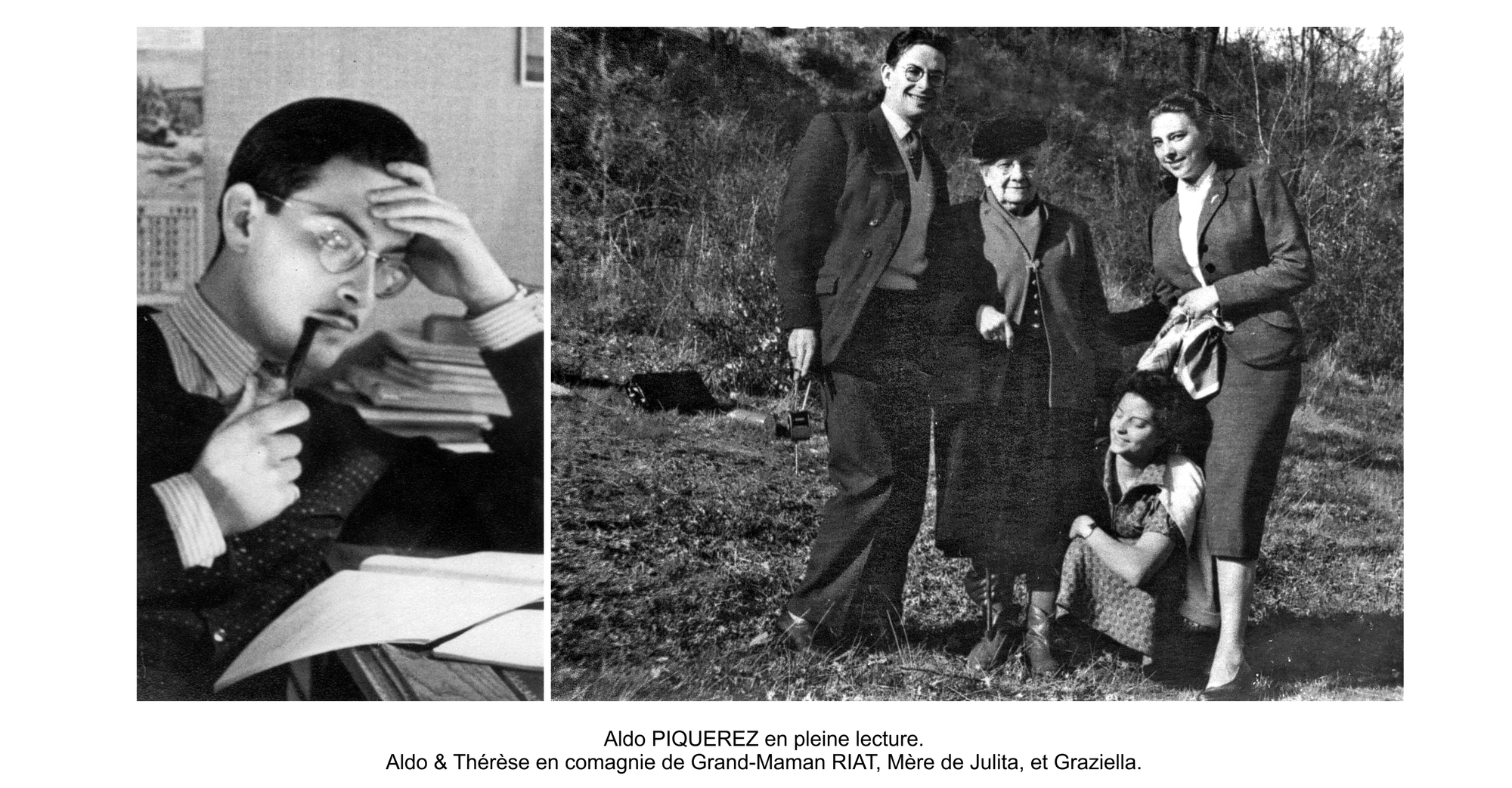 Famille PIQUEREZ Aldo