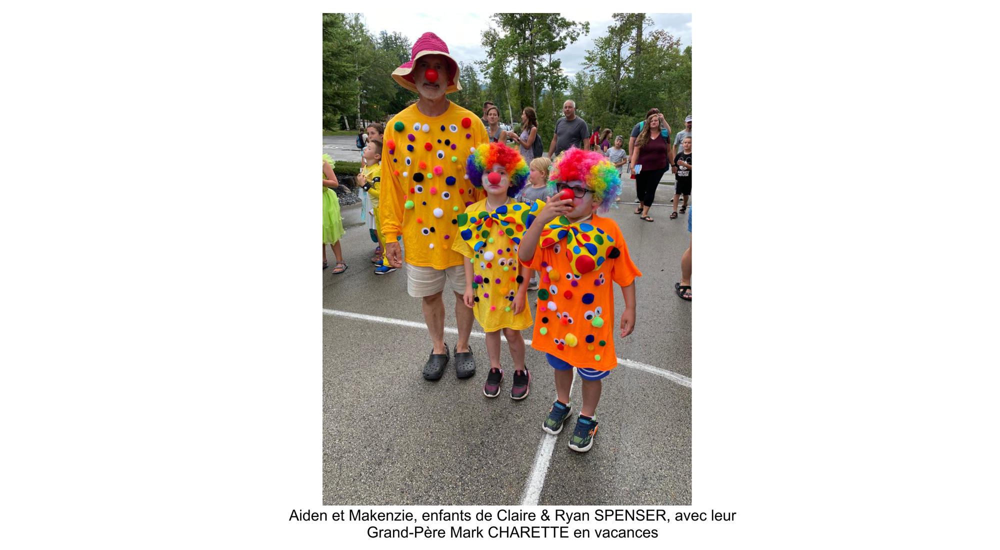 Photos Famille  CHARETTE Colette & Mark