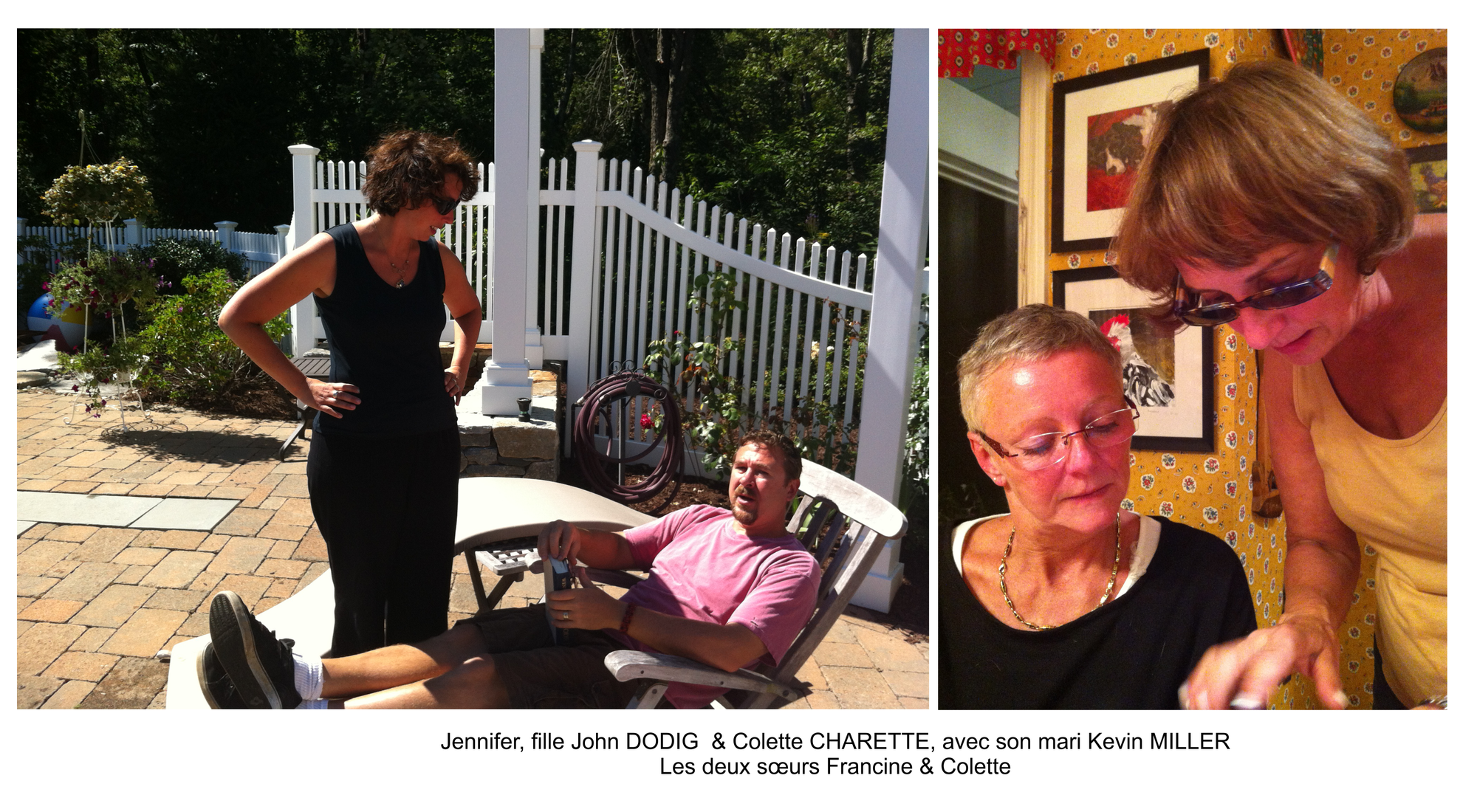 Photos Famille  CHARETTE Colette & Mark