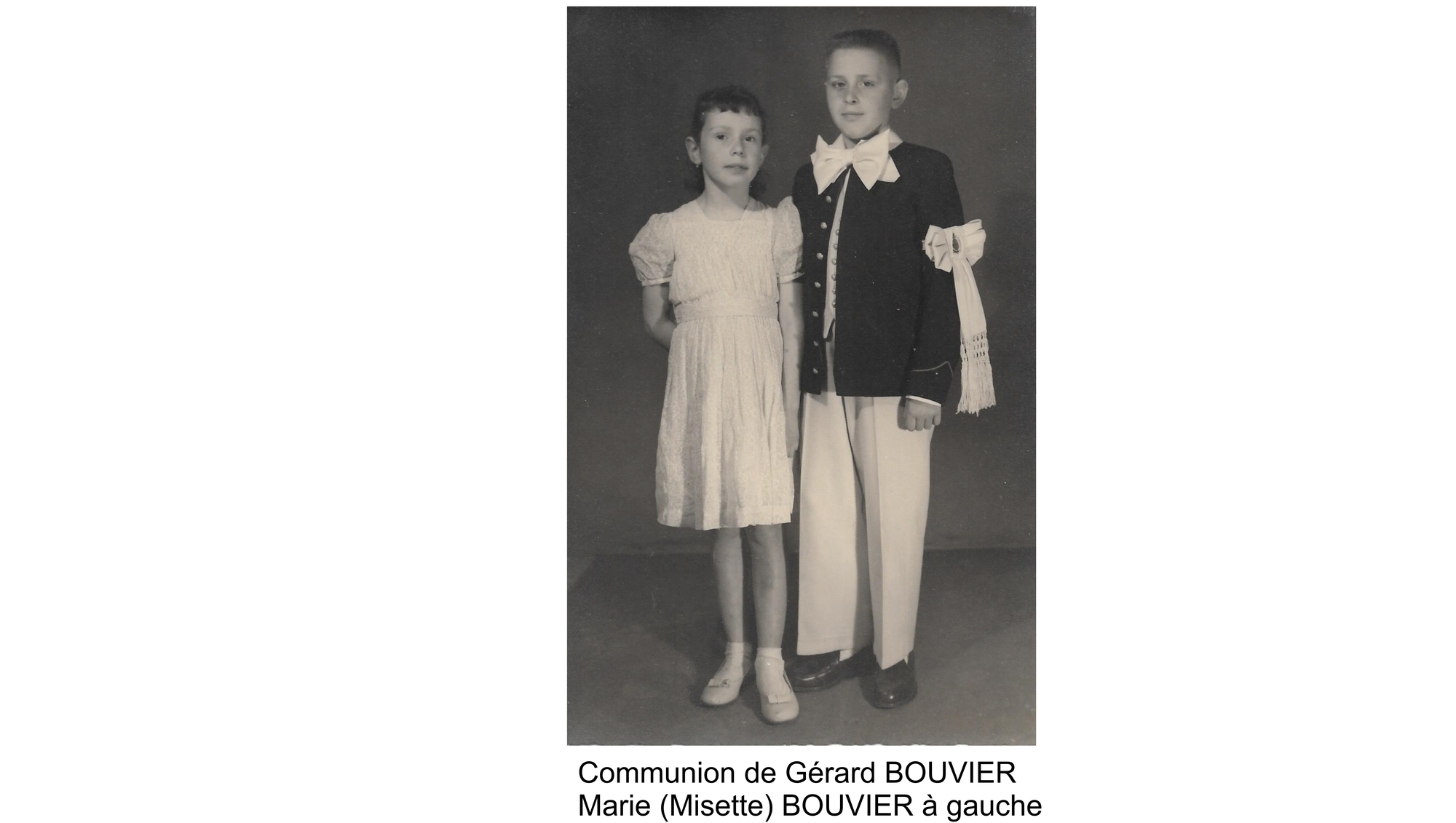 Photos Famille BOUVIER Gérard