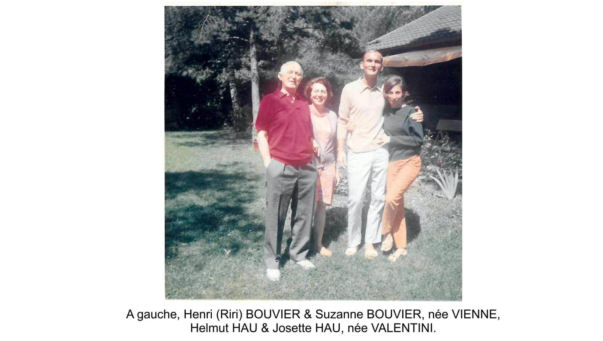 Photos Famille BOUVIER Gérard