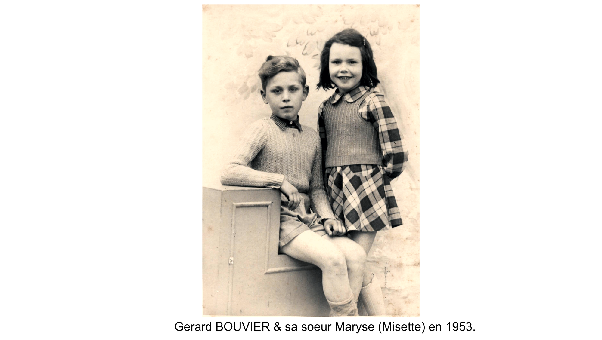 Photos Famille BOUVIER Gérard